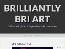 Tablet Screenshot of brilliantlybri.com